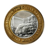 Limited Edition .999 Silver $10 Las Vegas Gaming Token Treasure Island at the Mirage