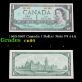 1960-1967 Canada 1 Dollar Note P# 84A Grades Gem+ CU