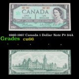 1960-1967 Canada 1 Dollar Note P# 84A Grades Gem+ CU
