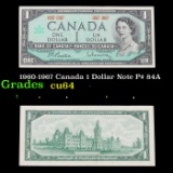 1960-1967 Canada 1 Dollar Note P# 84A Grades Choice CU
