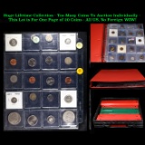 Huge Liifetime Collection - Too Many Coins To Auction Individually - This Lot is For One Page of 20