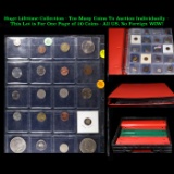 Huge Liifetime Collection - Too Many Coins To Auction Individually - This Lot is For One Page of 20