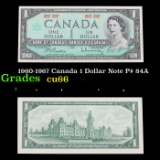 1960-1967 Canada 1 Dollar Note P# 84A Grades Gem+ CU