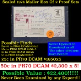 Original sealed box 2- 1975 United States Mint Proof Sets