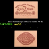 1922 Germany 2 Mark Noite P# 62 Grades Select AU