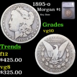 1895-o Morgan Dollar $1 Graded vg10 By SEGS