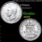 1941 Silver Great Britain 6 Pence KM-852 Grades Select Unc