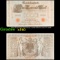 1910 Imperial Germany 1,000 Mark note P# 44B Grades xf