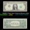 1963B $1 'Barr Note' Federal Reserve Note Grades xf+