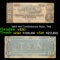 1864 $10 Confederate Note, T68 Grades vf++