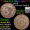 ***Auction Highlight*** 1822 Coronet Head Large Cent 1c Graded Choice Unc BN BY USCG (fc)