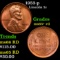 1953-p Lincoln Cent 1c Grades Gem+ Unc RD