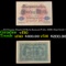1914 Germany (Empire) 50 Marks Banknote P# 49a, RARE 6 Digit Serial #! Grades vf++