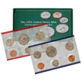 1993 Mint Set in Original Government Packaging, 10 Coins Inside!