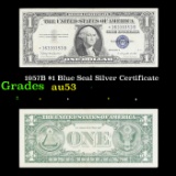 *** Star Note*** 1957B $1 Blue Seal Silver Certificate Grades Select AU