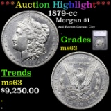 ***Auction Highlight*** 1879-cc Morgan Dollar $1 Graded ms63 BY SEGS (fc)