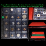 Huge Liifetime Collection - Too Many Coins To Auction Individually - This Lot is For One Page of 20