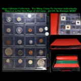 Huge Liifetime Collection - Too Many Coins To Auction Individually - This Lot is For One Page of 20