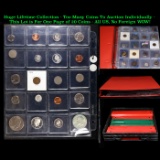 Huge Liifetime Collection - Too Many Coins To Auction Individually - This Lot is For One Page of 20