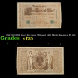 1918-1922 (1910 Issue) Germany (Weimar) 1000 Marks Banknote P# 45b Grades vf+