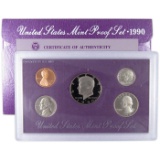 1990 United States Proof Set, 5 Coins Inside!!