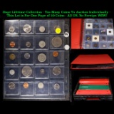 Huge Liifetime Collection - Too Many Coins To Auction Individually - This Lot is For One Page of 20