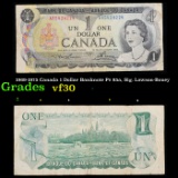 1969-1975 Canada 1 Dollar Banknote P# 85a, Sig. Lawson-Bouey Grades vf++