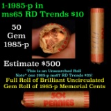 Shotgun Lincoln 1c roll, 1985-p 50 pcs Brandt Wrapper.