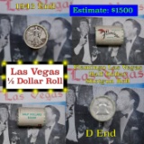 ***Auction Highlight*** Old Casino 50c Roll $10 Halves Las Vegas Casino Flamingo 1943 Walker & D fra