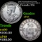 1918C Newfoundland (Canada Provincial) 50 Cents Silver KM# 12 Grades xf+