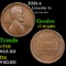 1911-s Lincoln Cent 1c Grades vf details