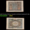 1920 Germany (Weimar Republic) 100 Marks Banknote P# 69a Grades vf+