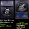 Proof 1972-s Silver Eisenhower Dollar $1 Graded pr69+ DCAM By SEGS