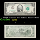 2003A $2 Green Seal Federal Reserve Note Grades Gem CU
