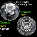 1967 SMS Kennedy Half Dollar 50c Grades sp66