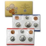 1990 United States Mint Set in Original Government Packaging, 10 Coins Inside!