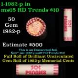 New Consignee This Auction Only!!! Shotgun Lincoln 1c roll, 2001-p 50 pcs Brandt Wrapper.
