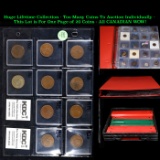 Huge Liifetime Collection - Too Many Coins To Auction Individually - This Lot is For One Half Page o
