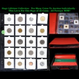 Huge Liifetime Collection - Too Many Coins To Auction Individually - This Lot is For One Page of 20