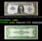 1923 $1 Large Size Blue Seal Silver Certificate, Fr-238 Signatures of Woods & White Grades vf++