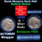 Buffalo Nickel Shotgun Roll in Old Bank Style 'Abbott Coin Counter AutoMat' Wrapper 1935 & p Mint En