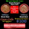 Mixed small cents 1c orig shotgun roll, 1954-p Lincoln Cent, 1924-p Lincoln Cent other end, Coca Col
