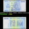 2007-2008 Zimbabwe 3rd Dollar (ZWR) 1 Million Dollars Banknote P# 77 Grades vf++