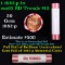 Shotgun Lincoln 1c roll, 1982-p 50 pcs Brandt 50c Wrapper.