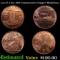 Lot of 4 1oz .999 Commerative Copper Medalions