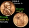 1956-d Lincoln Cent 1c Grades GEM++ Unc RD