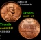 1961-p Lincoln Cent 1c Grades Gem+ Unc RD