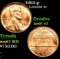 1963-p Lincoln Cent 1c Grades GEM++ Unc RD