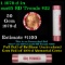 Shotgun Lincoln 1c roll, 1979-d 50 pcs Brandt 50c Wrapper.