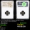 NGC Ca. 41-68 AD Macedon, Philippi AE16 Ancient Obv. Victory Advancing, Rev. Three Standards Graded